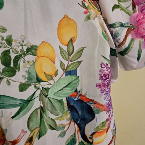 Calypso St. Barth NWT Tropical Maxi Skirt Set Novelty Print Versatile Size M - Picture 5 of 10